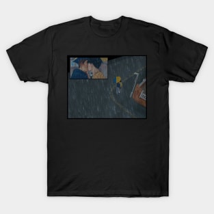 Nick and Charlie - Heartstopper - rain T-Shirt